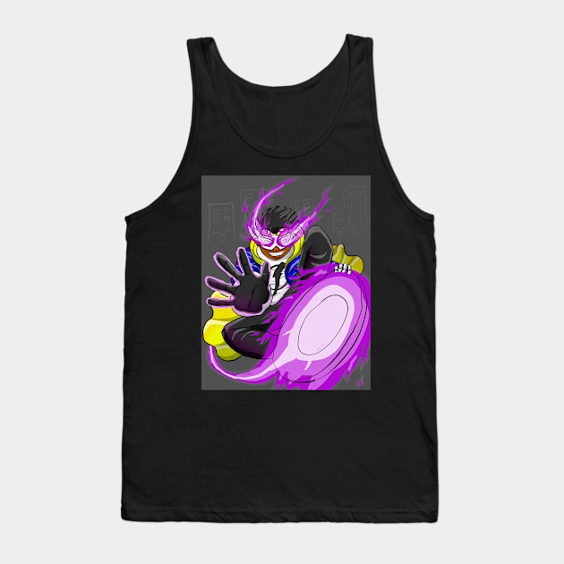 static shock Tank Top by alchimist